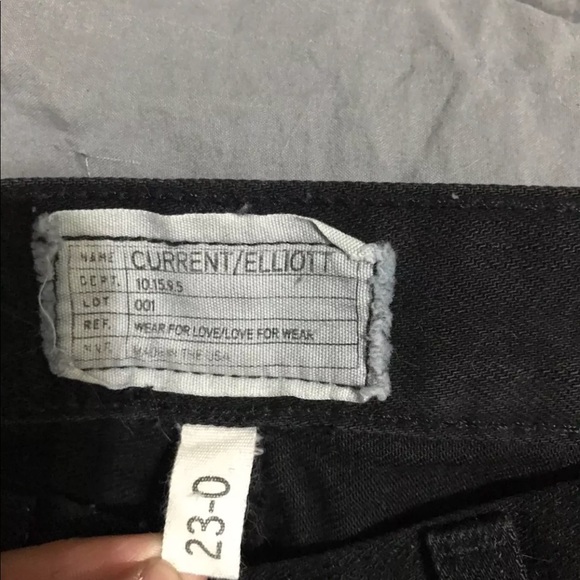 BNWT CURRENT ELLIOTT SIDE ZIP SLIM SKINNY JEANS - Picture 7 of 8